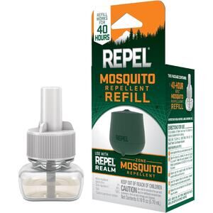 New Repel Realm Zone Mosquito Repellent 40-Hour Refill, 0.19 Fluid Ounces